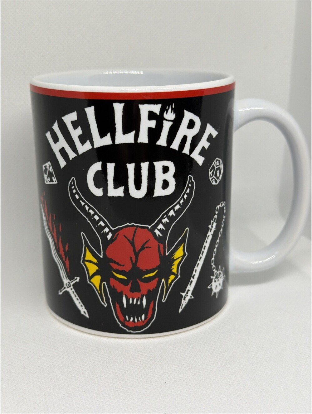 Stranger Things Hellfire Club Ceramic Camper Mug | 14oz